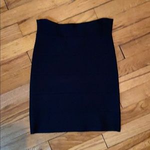 BCBG Black Bandage Skirt